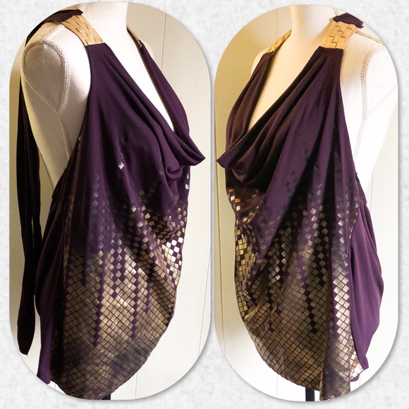 Topia Plus Size Halter Style Top - Picture 2 of 4